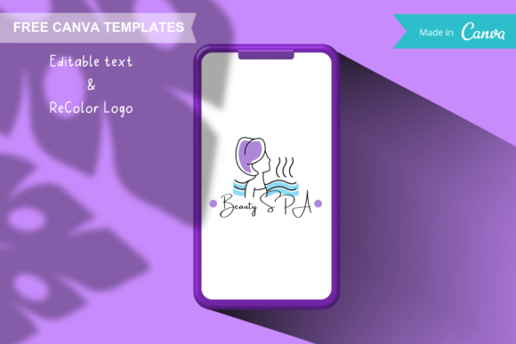 Download Canva Logo Templates - Hot Shower Logo - Canva logo templates Collection