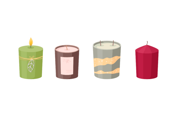 Download Set Candle Relaxation Decoration - Decor Collection